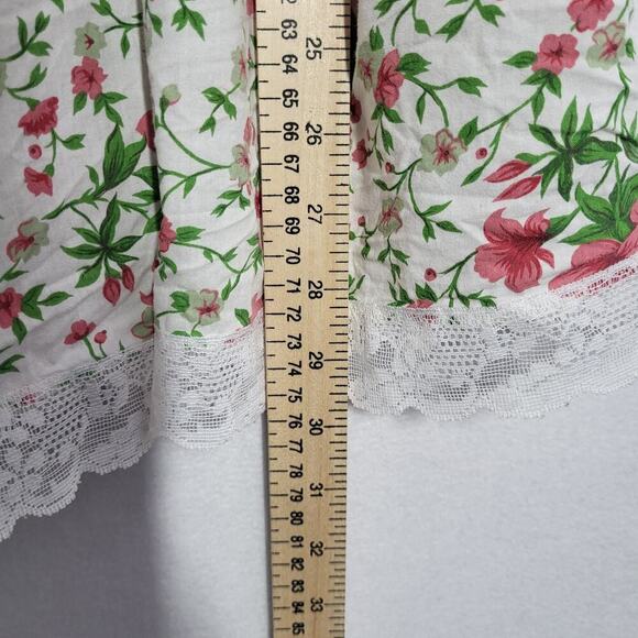 Victoria's Secret Cottagecore Floral Slip Dress Chemise Babydoll Small Lace Pink - Picture 13 of 15
